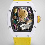 Super Clone Richard Mille RM 88 Smiley Tourbillon Watch with Gold Smiley Dial image 1