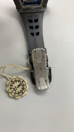 UMI Richard Mille Super Clone RM 35-02 Rafael Nadal Carbon TPT Black Strap RMAL1 Automatic Movement image 10
