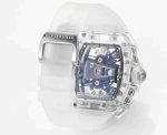 Super Clone RM 38-02 Crystal Pink Skeleton Tourbillon Swiss Movement Quality image 10