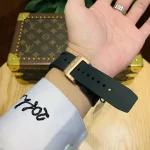 Richard Mille RM 023 Super Clone, Rose Gold Diamond-Set Case Skeleton Dial Black Rubber Strap Luxury Automatic Sports Wristwatch image 7