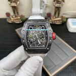 Swiss Richard Mille RM 35-02 Super Clone Rafael Nadal Watch – Skeletonized Dial & White Rubber Strap image 3