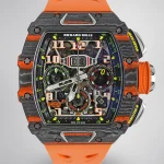 Richard Mille RM 11-03 Black Orange NTPT Carbon Fiber Automatic Super Clone Watch image 1