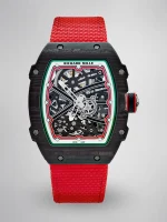 UMI RM67-02 Carbon Fiber 7.8mm Ultra-Thin 1:1 Super Clone Mechanical Watch Integrated Movement image 5