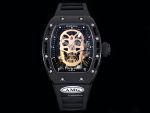Super Clone Richard Mille RM052 Skull Tourbillon Super Clone Watch 43mm Swiss Skeleton Design image 2