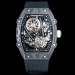 Richard Mille RM 27-05 Rafael Nadal Flying Tourbillon Super Clone Swiss Movement Carbon Fiber Case Watch image 2