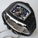 UMI Richard Mille RM055 Bubba Watson Super Clone RMUL2 Skeleton Dial Black Ceramic Titanium Luxury Watch image 4