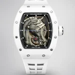Richard Mille RM 52-02 White Horse Tourbillon Swiss Movement Super Clone image 1