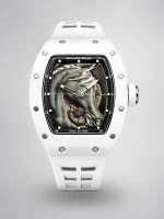 Richard Mille RM 52-02 White Horse Tourbillon Swiss Movement Super Clone image 1