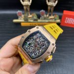 Best Super Clone Richard Mille RM 11-03 Rose Gold Flyback Chronograph image 5