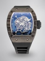 Swiss Super Clone Richard Mille RM55 – Super Clone with Carbon Fiber Case & Rubber Strap image 1