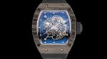 Swiss Super Clone Richard Mille RM55 – Super Clone with Carbon Fiber Case & Rubber Strap image 3