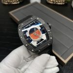 Super Clone Richard Mille RM 52-05 Tourbillon Pharrell Williams Men's Watch – Carbon Case image 5