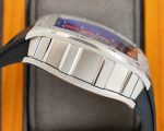 Luxury Super Clone Richard Mille RM 030 Super Clone PSG Watch, Skeleton Dial, Titanium Case, Black Rubber Strap image 7