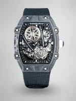 Richard Mille RM 27-05 Rafael Nadal Flying Tourbillon Super Clone Swiss Movement Carbon Fiber Case Watch image 12