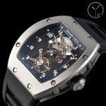 Super Clone Richard Mille RM001 Super Clone Tourbillon – Best Titanium Skeleton Watch image 6