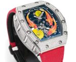 Richard Mille RM S10 Koi Tourbillon Super Clone – Swiss Movement, Diamond-Set Case, and Quality for the Ultimate Luxury Experience image 5