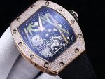 Luxurious Richard Mille RM 26-01 Panda Super Clone Watch – Swiss Tourbillon, Diamond-Set Case, Skeleton Dial image 3