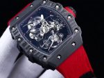 Swiss Richard Mille RM 27-02 Tourbillon Rafael Nadal Super Clone Watch – Lightweight Carbon Fiber Case, Skeleton Dial image 3