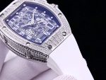 Luxury Super Clone Richard Mille RM 67-01 Extra Flat Watch – Diamond Bezel, Skeleton Dial, Swiss Movement image 4