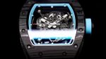 Swiss Super Clone Richard Mille RM 055 Yas Marina Circuit Watch – Skeleton Dial, Blue Rubber Strap, Ultimate Precision image 4