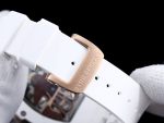 Swiss Super Clone Richard Mille RM 047 Samurai Skeleton Tourbillon Watch With White Rubber Strap – Exquisite Design image 8