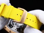 Luxury Richard Mille RM 26-01 Super Clone Panda – Swiss Tourbillon Watch With Premium Skeleton Dial & Yellow Strap image 7