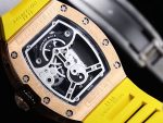 Luxury Richard Mille RM 26-01 Super Clone Panda – Swiss Tourbillon Watch With Premium Skeleton Dial & Yellow Strap image 6