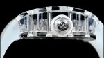 Luxury Richard Mille RM 27-03 Super Clone Swiss Tourbillon Skeleton Dial – White Rubber Strap, Carbon Fiber Case image 4