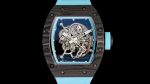 Swiss Super Clone Richard Mille RM 055 Yas Marina Circuit Watch – Skeleton Dial, Blue Rubber Strap, Ultimate Precision image 3