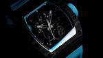 Swiss Super Clone Richard Mille RM 055 Yas Marina Circuit Watch – Skeleton Dial, Blue Rubber Strap, Ultimate Precision image 6