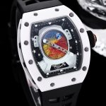Luxury Super Clone Richard Mille RM 52-05 Pharrell Williams Black Strap Watch – Swiss Movement, Cosmic Dial image 5