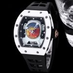 Luxury Super Clone Richard Mille RM 52-05 Pharrell Williams Black Strap Watch – Swiss Movement, Cosmic Dial image 4