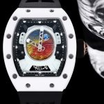 Luxury Super Clone Richard Mille RM 52-05 Pharrell Williams Black Strap Watch – Swiss Movement, Cosmic Dial image 3