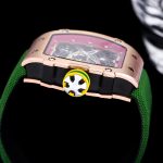 Richard Mille RM 67-02 Super Clone Green Strap Watch – Ultra-Lightweight Skeleton Dial, Swiss Movement, Premium Craftsmanship image 6