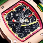 Richard Mille RM 67-02 Super Clone Green Strap Watch – Ultra-Lightweight Skeleton Dial, Swiss Movement, Premium Craftsmanship image 3