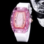 Elegant Richard Mille RM 07-02 Super Clone Pink Lady Sapphire Diamond Watch – Swiss Movement image 3