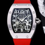 Luxury Richard Mille RM 67-01 Super Clone Red Strap Watch For The Modern Gentleman – Swiss Precision image 3