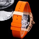 Premium Luxury Richard Mille RM 67-01 Super Clone Watch – Skeleton Dial, Swiss Movement, Bold Orange Strap image 6