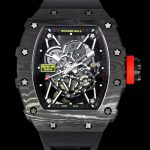 Best Richard Mille RM 35-02 Super Clone – Bold Carbon Fiber Case and Premium Skeletonized Dial Design image 3