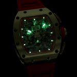 Richard Mille RM 011-FM Super Clone – Red Rubber Strap & Precision Swiss Movement For Elite Style image 10