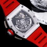 Richard Mille RM 011-FM Super Clone – Red Rubber Strap & Precision Swiss Movement For Elite Style image 8