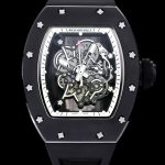 Super Clone Richard Mille RM 055 Black Ceramic Skeleton Watch – Precision Swiss Movement, Sporty Elegance for Men image 3