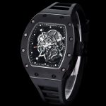 Super Clone Richard Mille RM 055 Black Ceramic Skeleton Watch – Precision Swiss Movement, Sporty Elegance for Men image 4