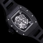 Super Clone Richard Mille RM 055 Black Ceramic Skeleton Watch – Precision Swiss Movement, Sporty Elegance for Men image 9