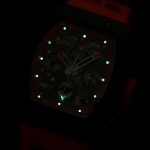 Best Richard Mille RM 011-FM Super Clone Felipe Massa Orange Storm Ceramic Men’s Watch – Orange Rubber Strap image 11