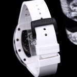 Men’s Richard Mille RM 011 Super Clone Chronograph Watch – White Ceramic Case With Skeleton Dial image 9