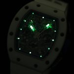 Men’s Richard Mille RM 011 Super Clone Chronograph Watch – White Ceramic Case With Skeleton Dial image 10