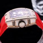 Luxury Swiss Richard Mille RM 26-01 Super Clone Watch With Panda Dial And Diamond Bezel For Elegant Women image 2