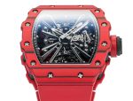 Super Clone Richard Mille RM 12-01 Tourbillon Watch For Stylish Men – Luxurious Red Carbon Fiber Case image 7