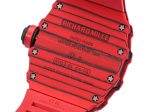 Super Clone Richard Mille RM 12-01 Tourbillon Watch For Stylish Men – Luxurious Red Carbon Fiber Case image 10